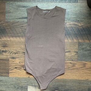 Abercrombie & Fitch Brown Scoop Neck Tank